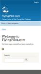 Mobile Screenshot of flyingpilot.com