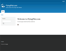 Tablet Screenshot of flyingpilot.com